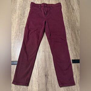 Abercrombie & Fitch high waisted skinny ankle jeans